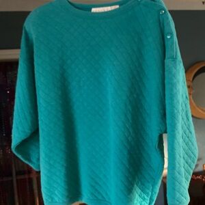 Venezia Teal Quilted Top